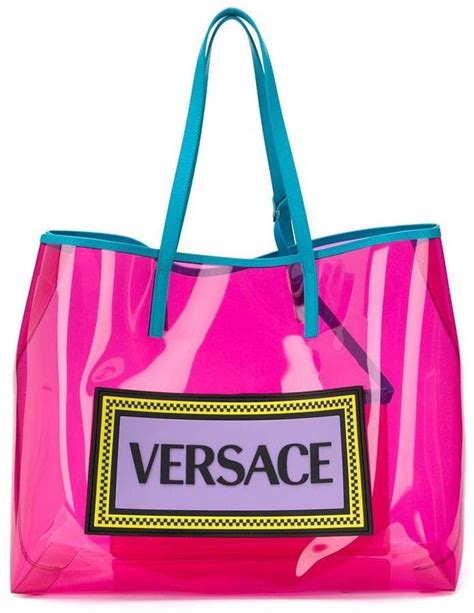 versace pvc bag|authentic versace handbags.